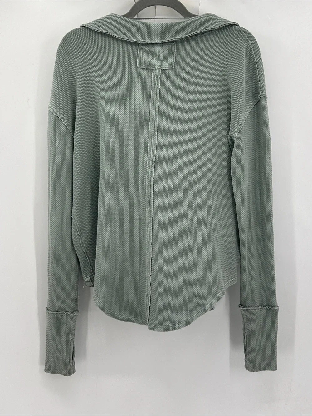 We The Free Free People Anakin Thermal Size Small Mint Green - Picture 5 of 6